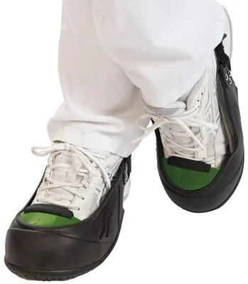 Produktbild von Sicherheits-Überschuh Natur-Latex 44-50 schwarz-grün VE=1 Paar