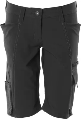 Produktbild von MASCOT 18044-511-09-C46, Shorts, Frau, Schwarz, C46, 1040 mm, Elastolefin, Polyester