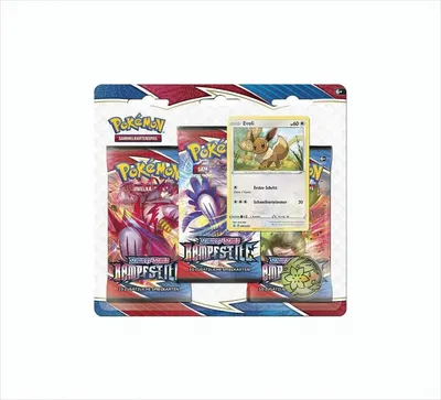 Produktbild von Pokemon Battle Styles: Eevee 3-Pack Blister German
