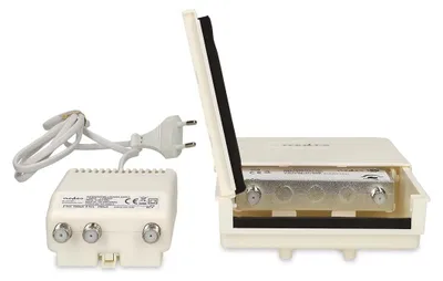 Zdjęcie produktu dla Wzmacniacz masztowy UHF, dwa wyjścia, regulacja wzmocnienia 15-30 dB