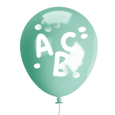 Produktbild von ROTH Luftballons zur Einschulung, ca  Ø 25 cm, 16 Stück, aus Naturkautschuk
