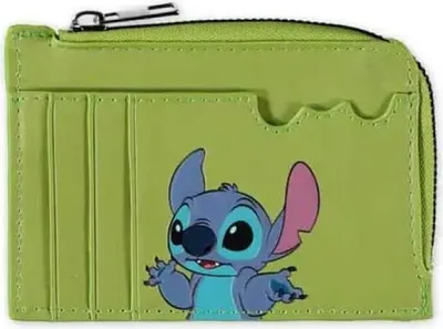 Immagine prodotto di Portfel na karty Lilo i Stitch w kolorze zielonym, licencjonowany produkt