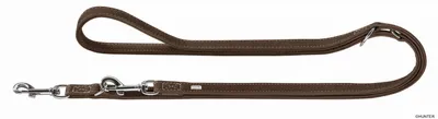 Produktbild von HUNTER Verstellbare Führleine Hunting 13/200, braun