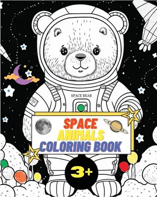 Produktbild von Space Animals Coloring Book