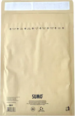 Produktbild von 50x Papierpolstertaschen 245 x 340mm (A) | 225 x 340mm (I) braun