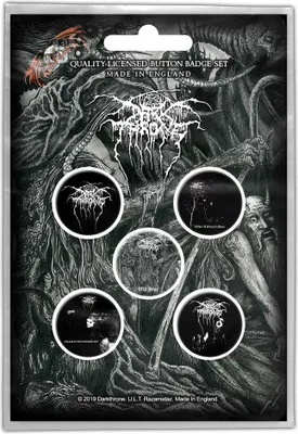 Produktbild von Darkthrone Old Star Badge 25 mm