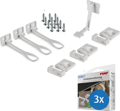Produktbild von reer 71110 Schrank- und Schubladensicherung
