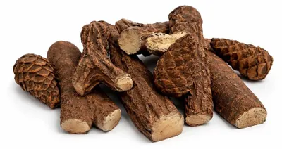 Produktbild von Set mit 9 Keramikstäben aus Holz für Bioethanol-Kaminzubehör für Biokamin
