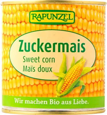 Produktbild von Rapunzel - Zuckermais in der Dose - 340g