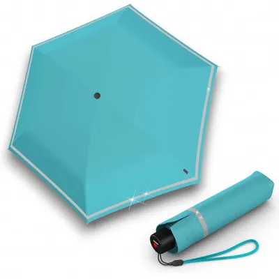 Obrázek produktu pro Knirps KNIRPS ROOKIE CAPRI REFLECTIVE - lehký skládací deštník