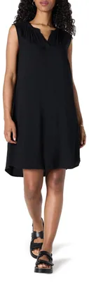 Immagine prodotto di Abito a tubino senza maniche in tessuto, marca Essentials, colore nero, taglia L