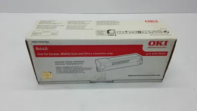 Produktbild von OKI Black Toner Cartridge B440 (10K), Laser, Schwarz, 10000 Seiten