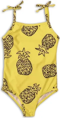 Produktbild von Minoti Badeanzug Ananas  gelb 5-6 y 110-116