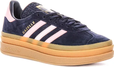 Produktbild von Adidas Gazelle Bold J In Navy Pink For Youth – 3.5 UK - 36 EU - 4 US / Navy Pink