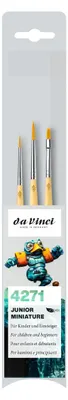 Obrázok produktu pre Sada štetcov da Vinci Junior Synthetics súprava, 3 ks