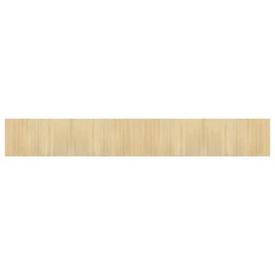 Immagine prodotto di vidaXL Tappeto rettangolare naturale chiaro 60x400 cm Bamboo