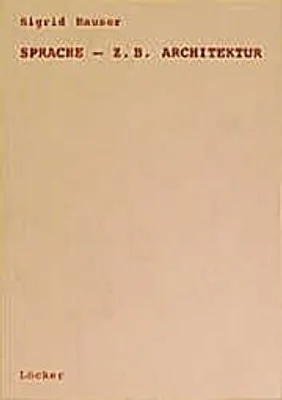 Produktbild von Sprache, z.B. Architektur
