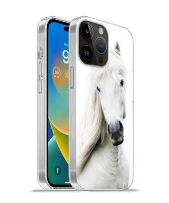 Produktbild von MuchoWow® Handyhülle Schutzhülle Hülle für Apple iPhone 14 Pro - Softcase Pferde - Nutztiere - Mähnen Silikon Softcase Handy Hülle - Umschlag