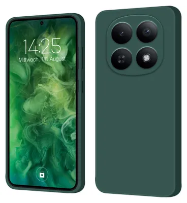 Produktbild von Hülle für Xiaomi Redmi Note 15 / 15 5G Case Cover Bumper Smartphone Softgrip Schutzhülle Farbe: Grün