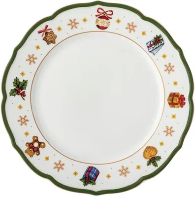 Immagine prodotto di Hutschenreuther Teller 27 cm flach Happy Wintertime H. Wintertime Green 02488-727472-10867