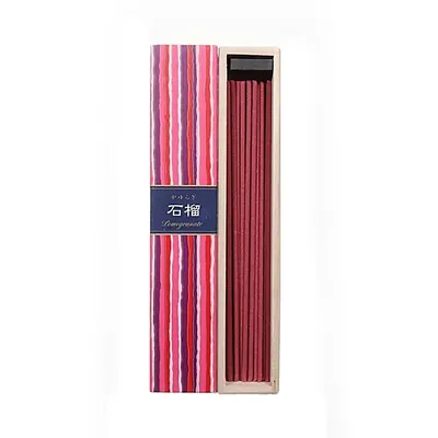 Immagine prodotto di Incenso Kayuragi al melograno - 40 G; 14 cm