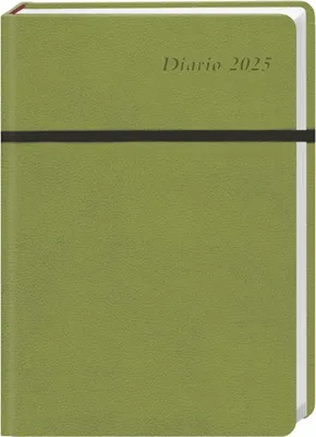 Produktbild von Diario Wochen-Kalenderbuch A6, grün 2025