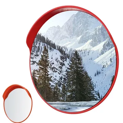 Obrázek produktu pro 76 cm, bezpečnostní konvexní zrcadlo – pro vnitřní i venkovní použití