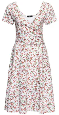 Produktbild von Queen Kerosin Swing Kleid - Deer Overlapped Mehrfarbig M