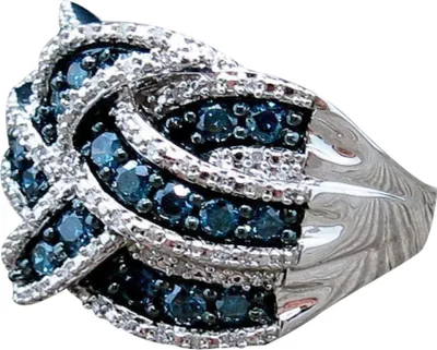 Produktbild von Frauen-großer Finger-Ring-Mode-imitat-Saphir-eingelegter Hochzeits-Verlobungs-Schmuck-Blau,US 7