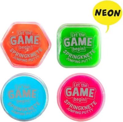 Produktbild von Trendhaus Neon Springknete 15g 4fach sortiert