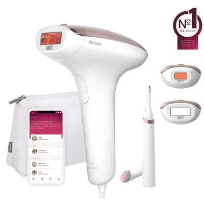 Produktbild von Philips | IPL Haarentferner Lumea 7000 - Weiß - Dauerhafte Haarentfernung - Mit Trimmer und Hautsensor