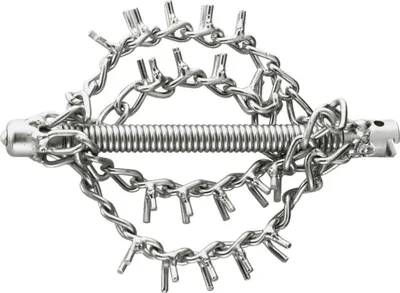 Immagine prodotto di Testa di scorrimento per catene Rothenberger lunghezza 170 mm senza anello, con 4 catene - 72299