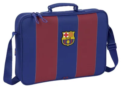 Productafbeelding van Schooltas F.C. Barcelona, rood, marineblauw, 38 x 28 x 6 cm