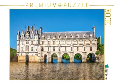 Produktbild von CALVENDO Puzzle Schloss Chenonceau | 2000 Teile Lege-Größe 90x67cm Foto-Puzzle für glückliche Stunden