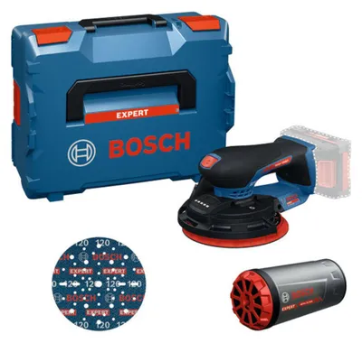 Zdjęcie produktu dla Akumulatorowa szlifierka oscylacyjna Bosch EXEX18V-150-5, L-BOXX 162