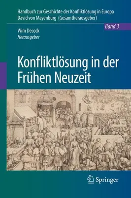 Produktbild von Konfliktlösung in der Frühen Neuzeit