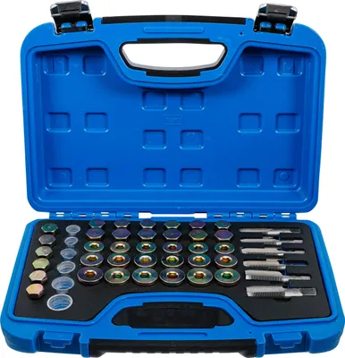 Image de BGS 123 Kit de réparation pour filetage de vidange d'huile, 114 pcs.