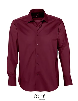Produktbild von SOL´S Men´s Stretch-Shirt Brighton Long Sleeve
