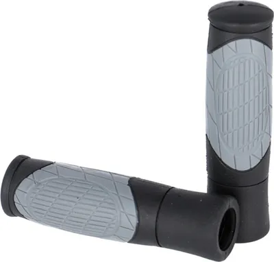 Produktbild von ergotec 61633001 MTB / ATB Griffe Diego, Kraton und Gel, 125 mm, Ø 22 mm, grau/schwarz (1 Paar)