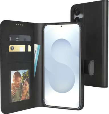 Produktbild von EAZY CASE Business Hülle für Samsung Galaxy S25 Plus klappbar, Premium Kunstleder Handyhülle mit Kartenfach