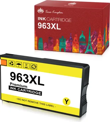 Produktbild von 1x Gelb Kompatible für HP 963 XL Druckerpatronen Kompatible Multipack für OfficeJet Pro 9012 9010 9020 9014 9015 9016 9019 9020 9022 9025 Drucker