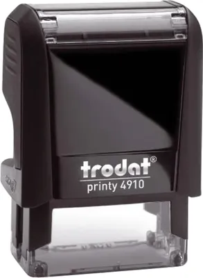 Image de Trodat 4910 timbre 26 x 9 mm Noir