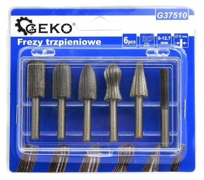Obrázok produktu pre Sada fréz na kov a drevo, HSS, 6 - 12,7mm