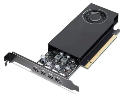 Produktbild von Lenovo 4X61Q73041, RTX A1000, 8 GB, GDDR6, 128 Bit, 7680 x 4320 Pixel, PCI Express x8 4.0