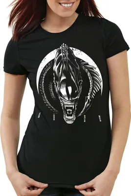 Produktbild von style3 Xenomorph Ambush Damen T-Shirt alien kino, Größe:XL