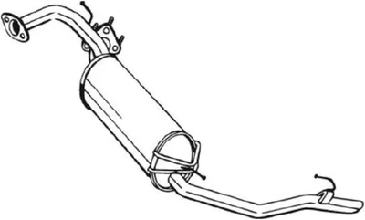 Produktbild von Bosal Endschalldämpfer  282-949