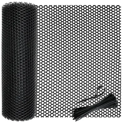 Obrázok produktu pre Elzusha - Plastová sieťka na králiky, 40 cm x 10 m, vhodná do záhrady a na balkón