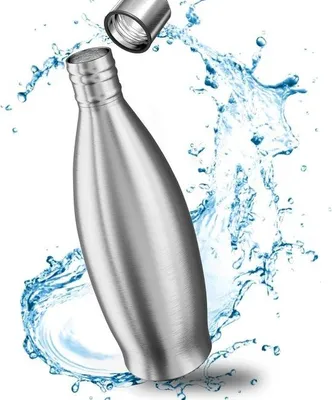 Immagine prodotto di Bottiglia in acciaio inossidabile da 900 ml per SodaStream, inossidabile, lavabile in lavastoviglie, ecologica
