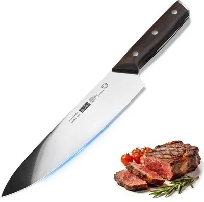 Produktbild von Japanischer Nakiri-Gemüsemesser aus Edelstahl, 16,5 cm