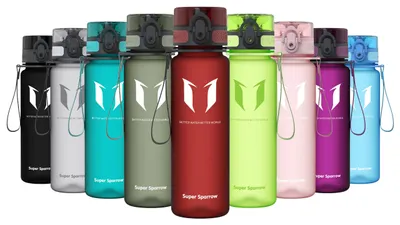 Zdjęcie produktu dla Butelka na wodę Super Sparrow 500 ml bez BPA Idealna na zewnątrz Butelka sportowa